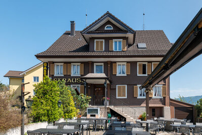Landgasthaus Strauss Meierskappel Aussenansicht