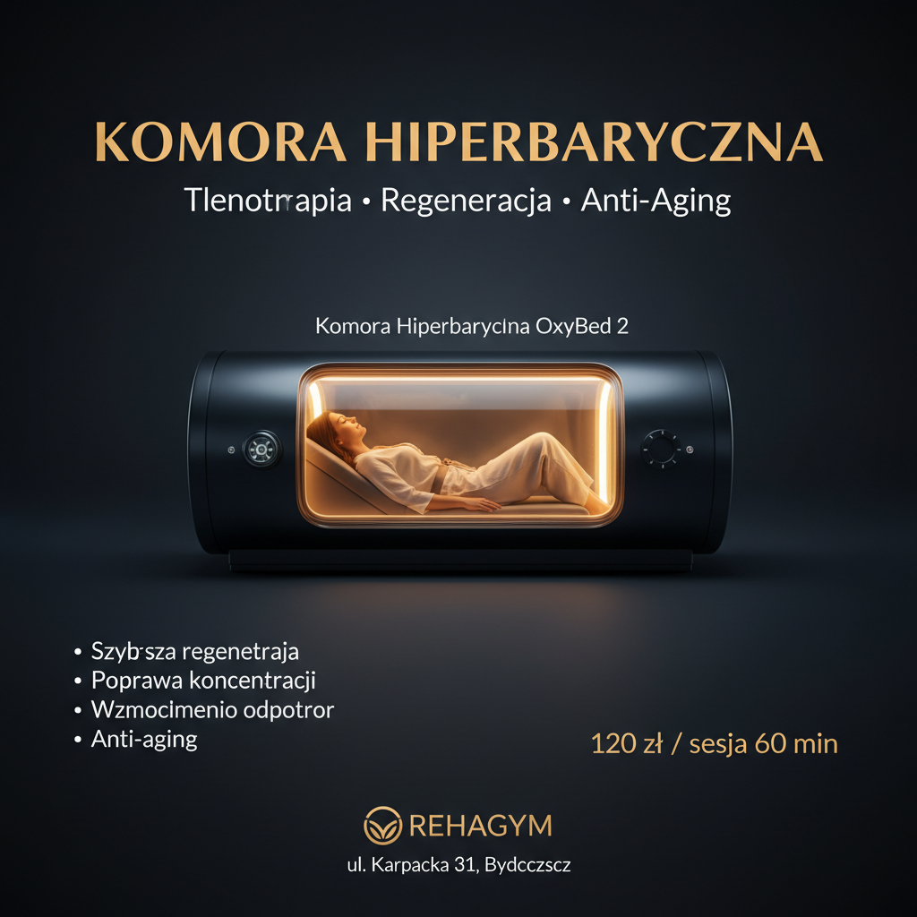Plakat reklamowy – Komora Hiperbaryczna REHAGYM