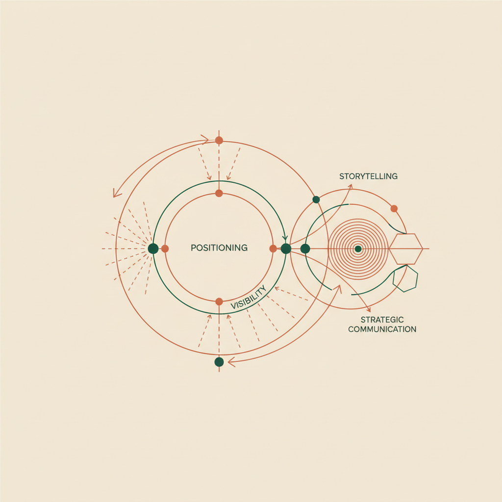 Illustrazione posizionamento e narrazione strategica