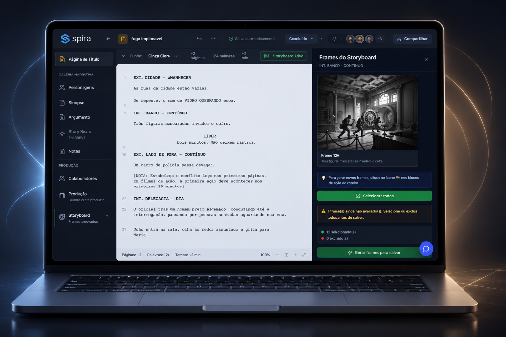 Spira Script screenshot