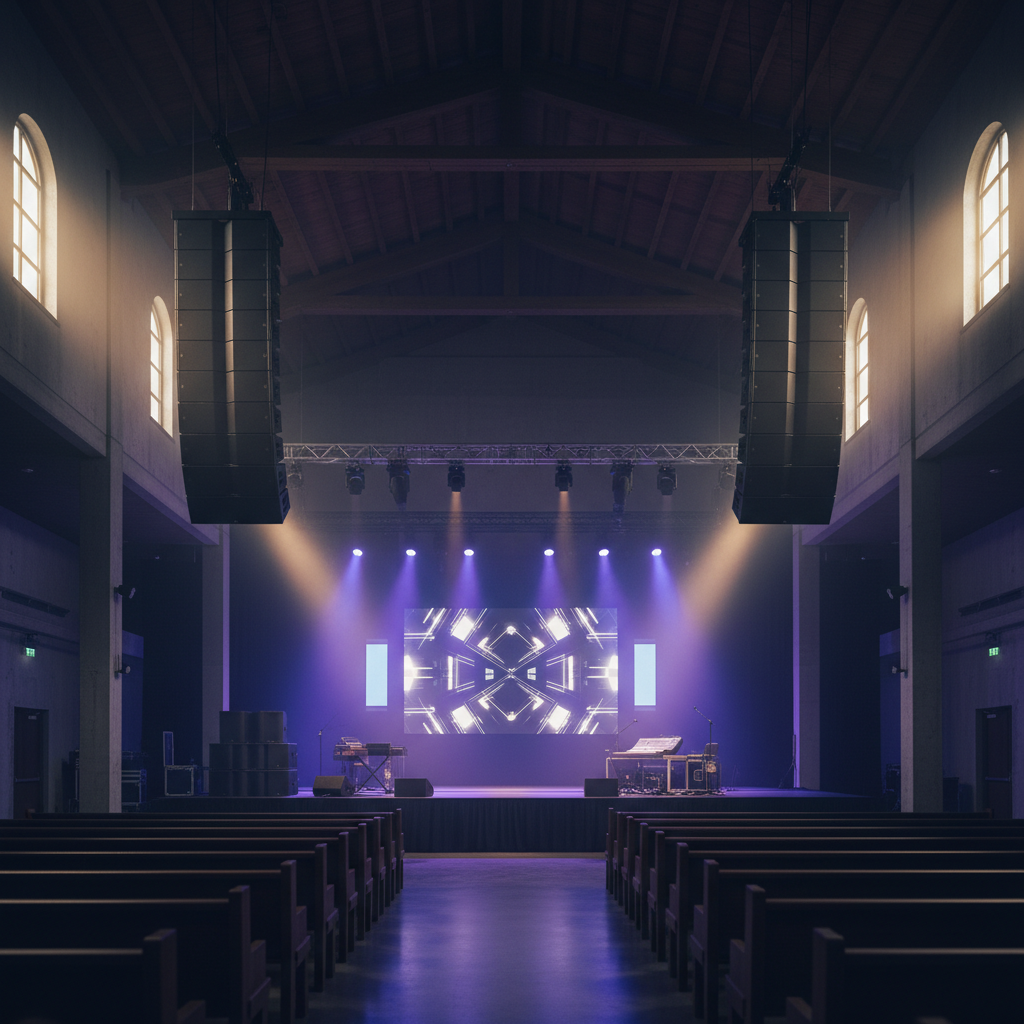 Sound Systems for Churches & Venues