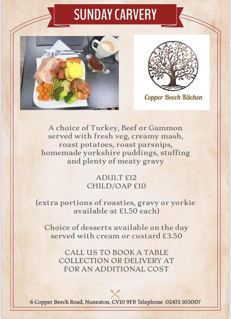 Sunday Carvery