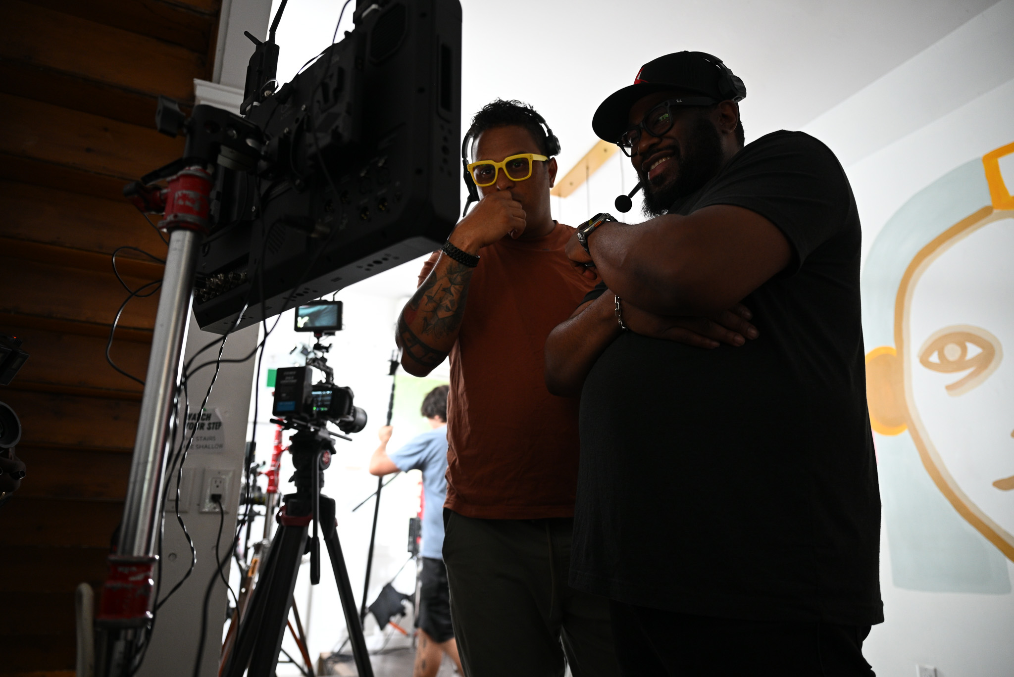 On set