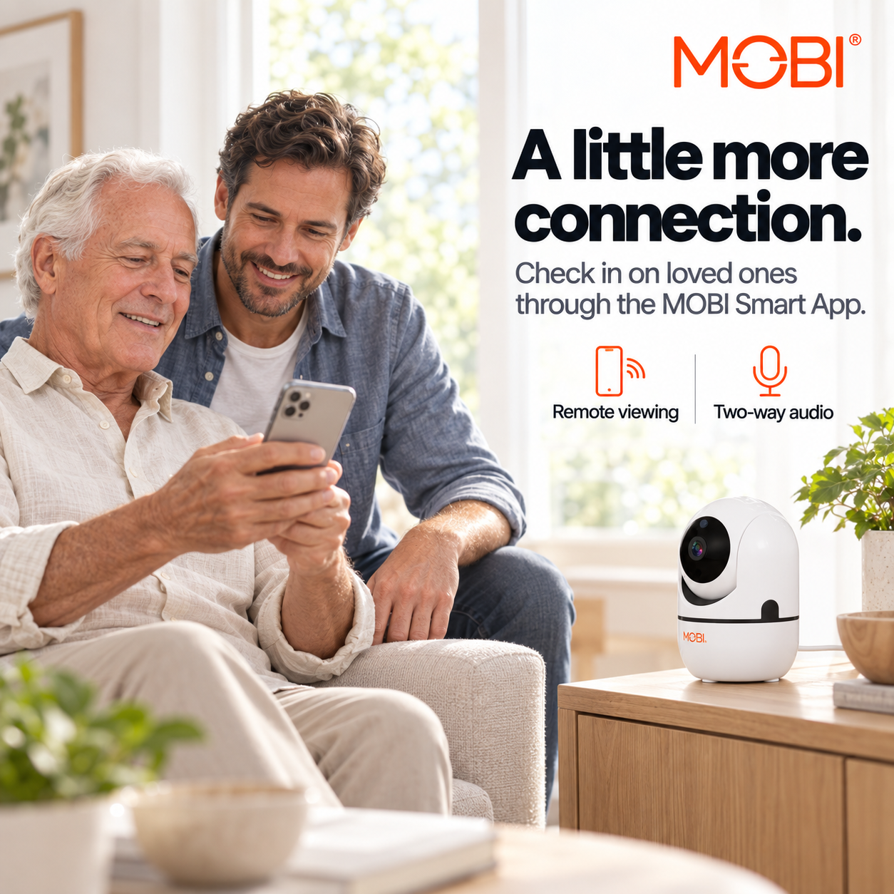 MobiCam HDX Smart HD Wi-Fi Pan & Tilt Nursery & Home Monitoring Camera feature 3