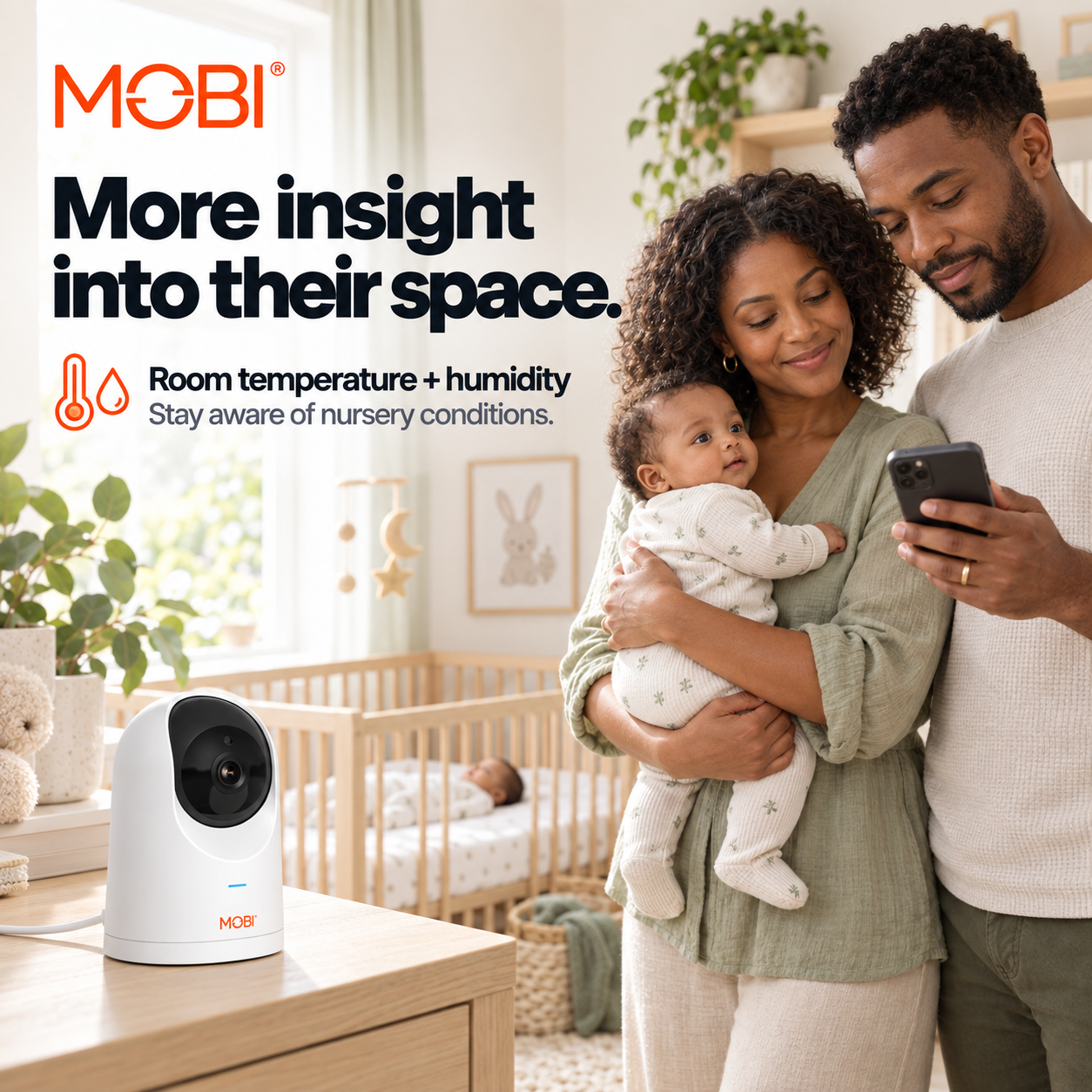MobiCam PRO Smart Baby Monitor feature 2