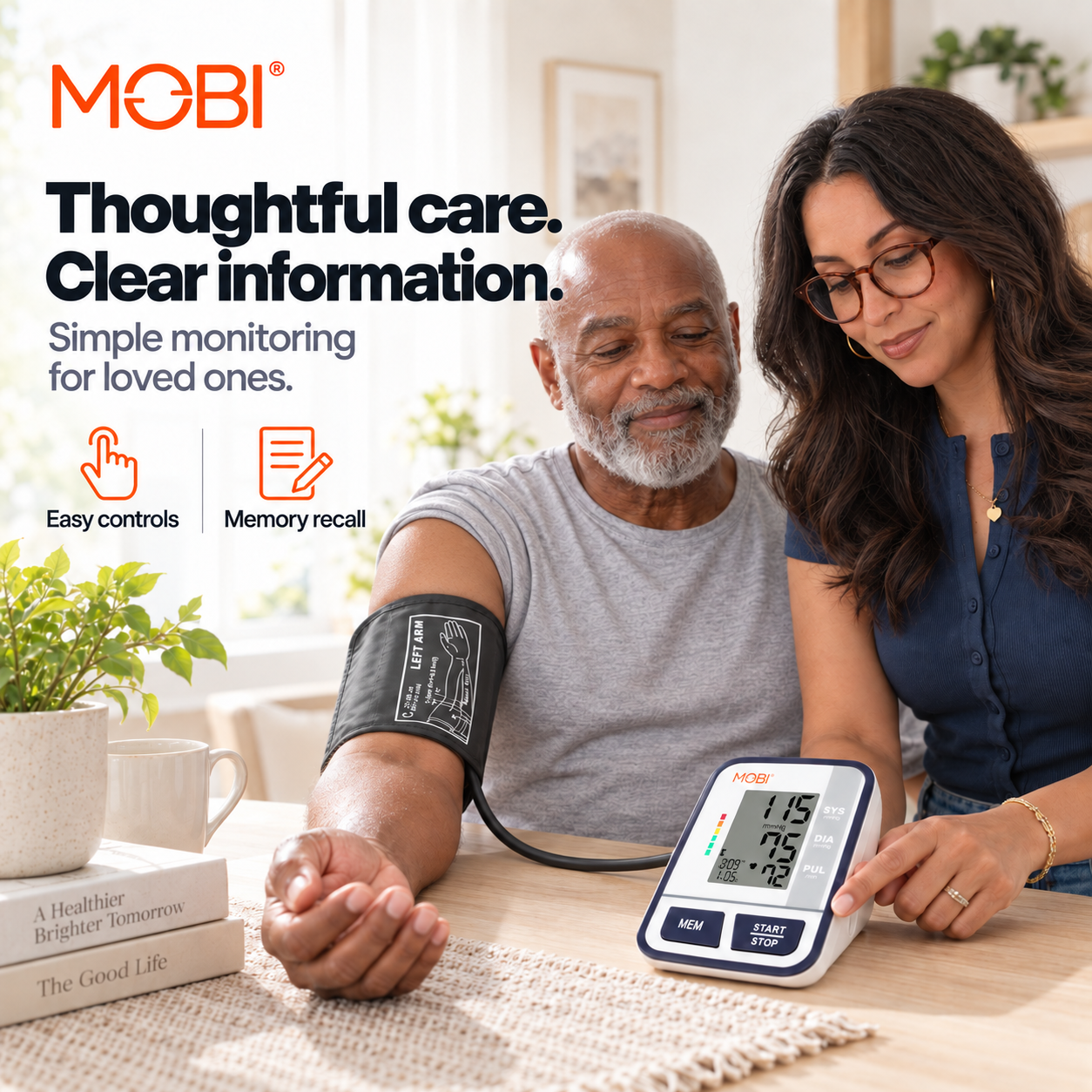 Wrist Blood Pressure Monitor with Large LCD & Auto Memory feature 9