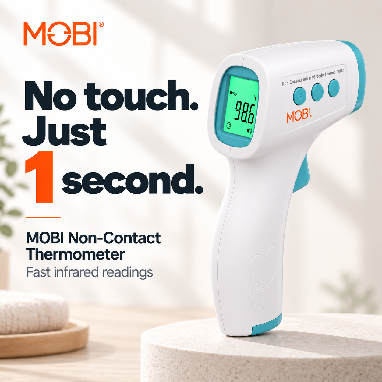 Digital Non-Contact Infrared Thermometer feature 4