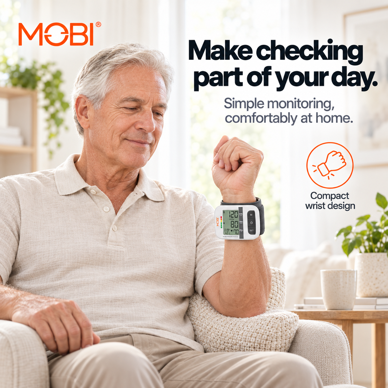 Wrist Blood Pressure Monitor with Large LCD & Auto Memory feature 13
