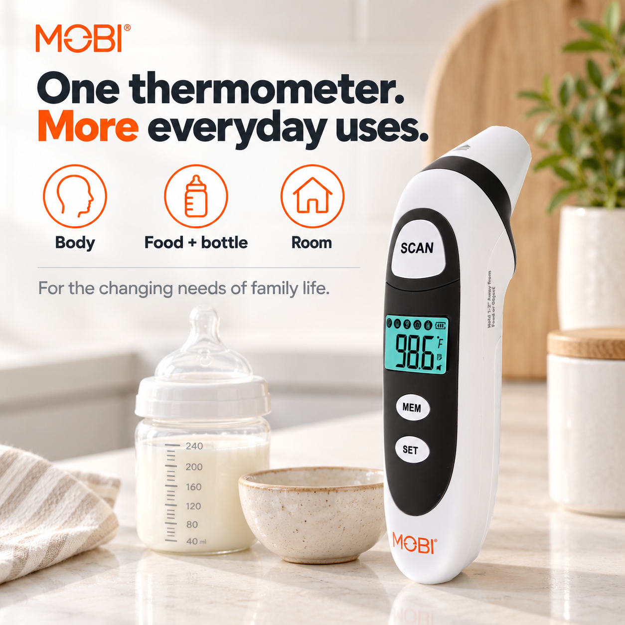 DualScan Prime Ear & Forehead Thermometer feature 7