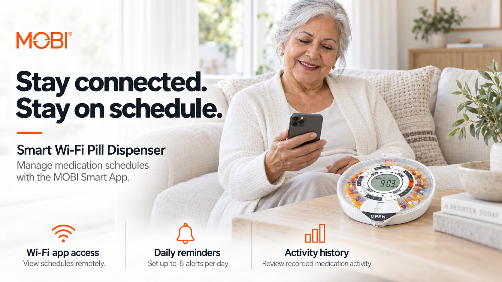 Smart WiFi Automatic Pill Dispenser feature 4