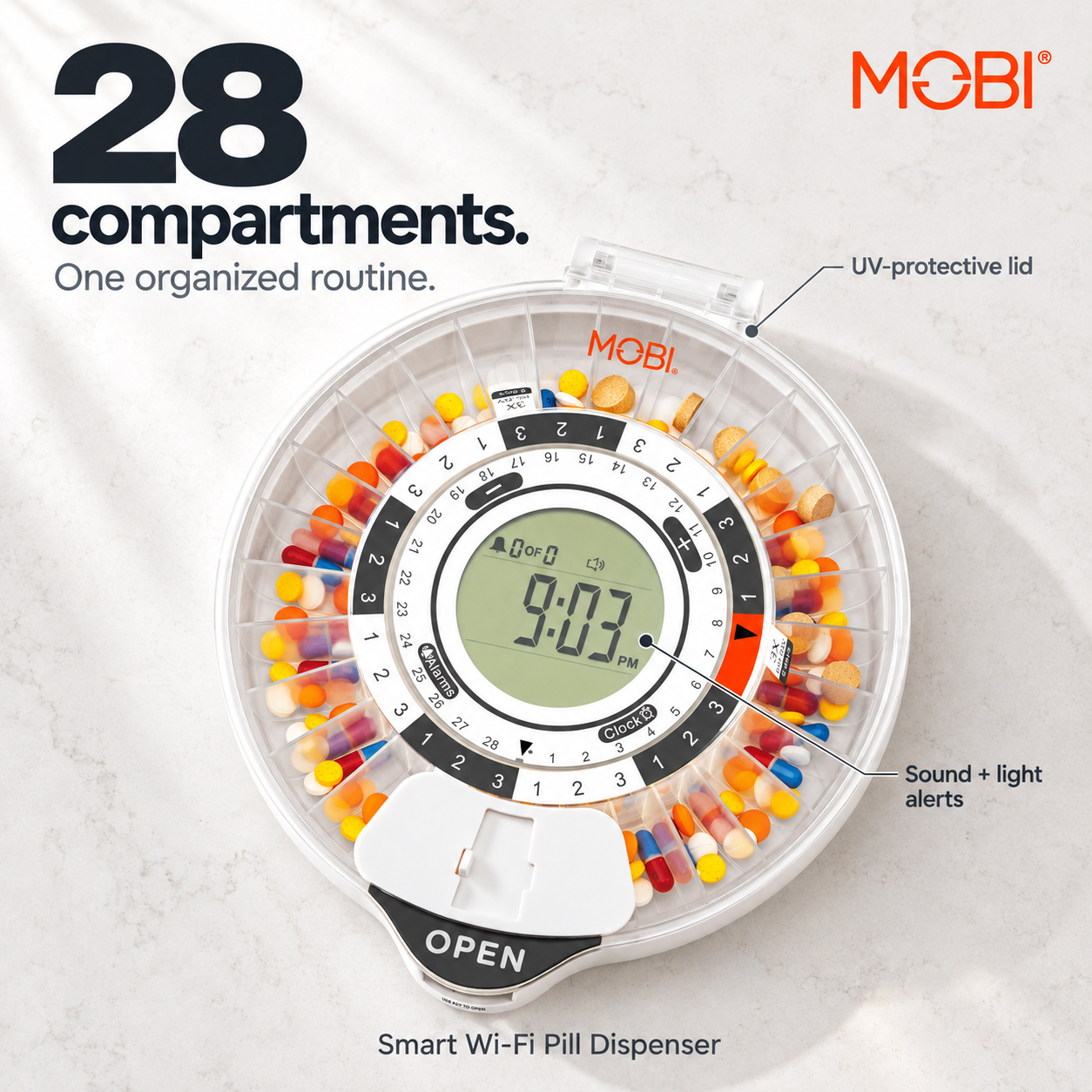 Smart WiFi Automatic Pill Dispenser feature 10