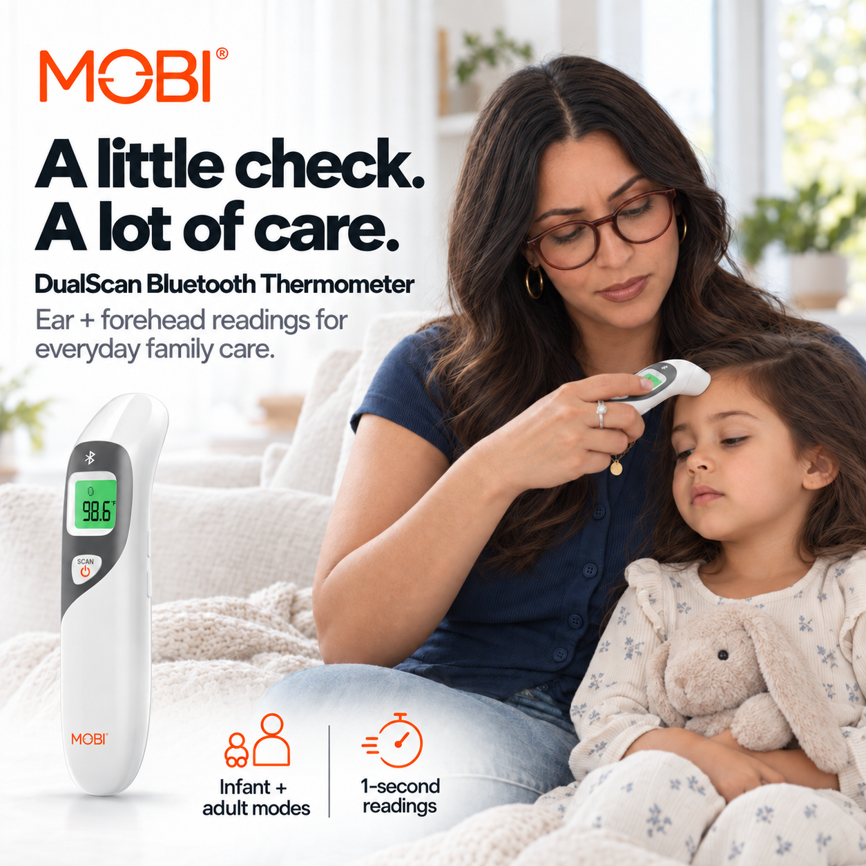 DualScan Bluetooth Thermometer feature 8
