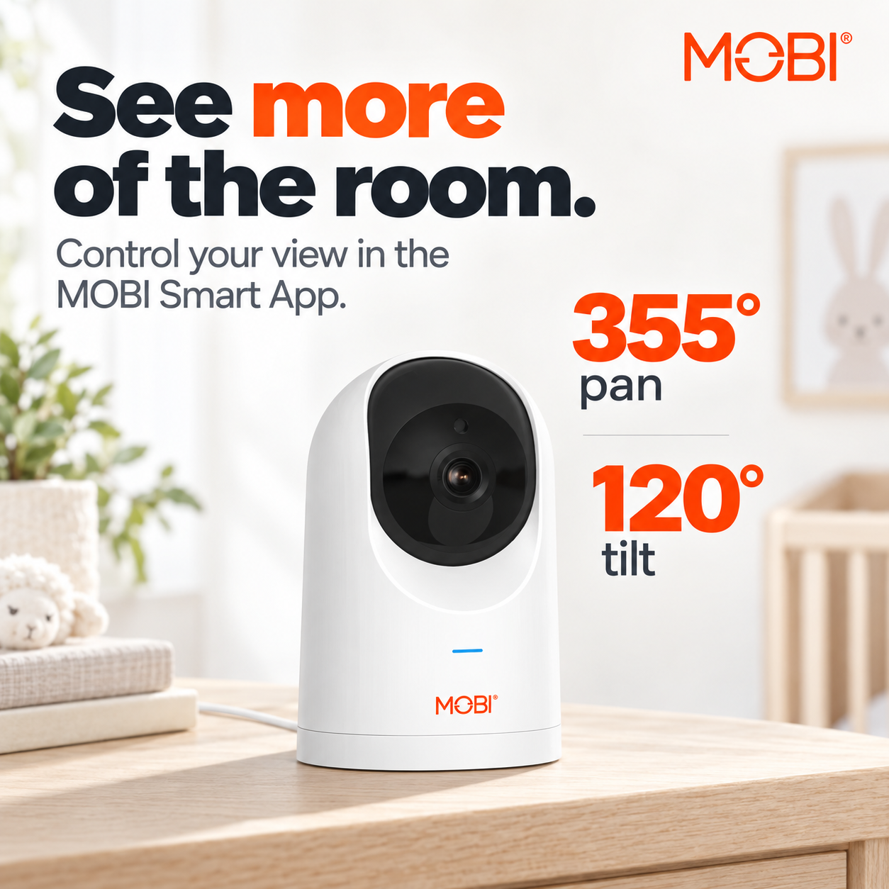 MobiCam PRO Smart Baby Monitor feature 5