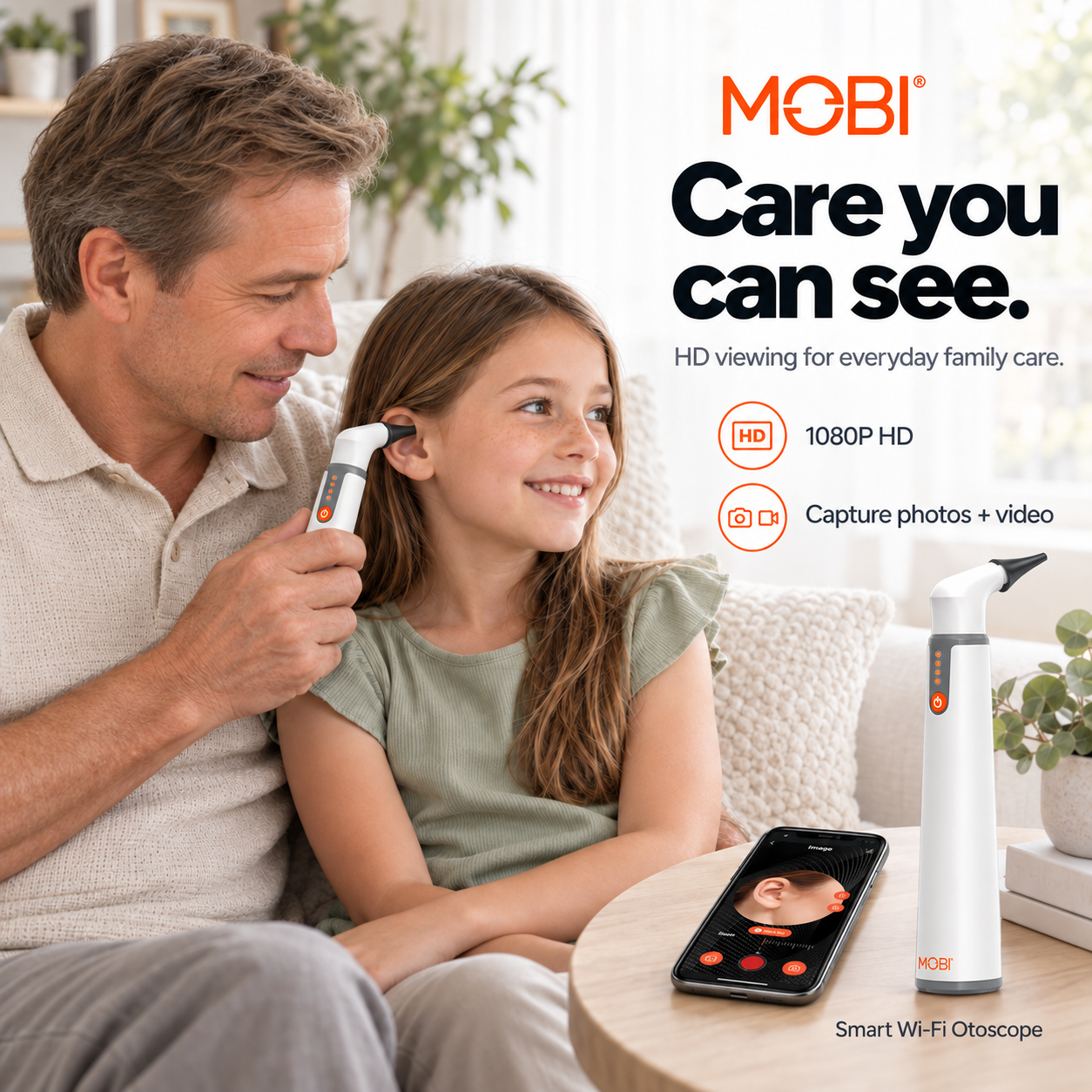 Smart Otoscope Jr. — Ear, Nose, Throat 1080P HD Camera feature 16