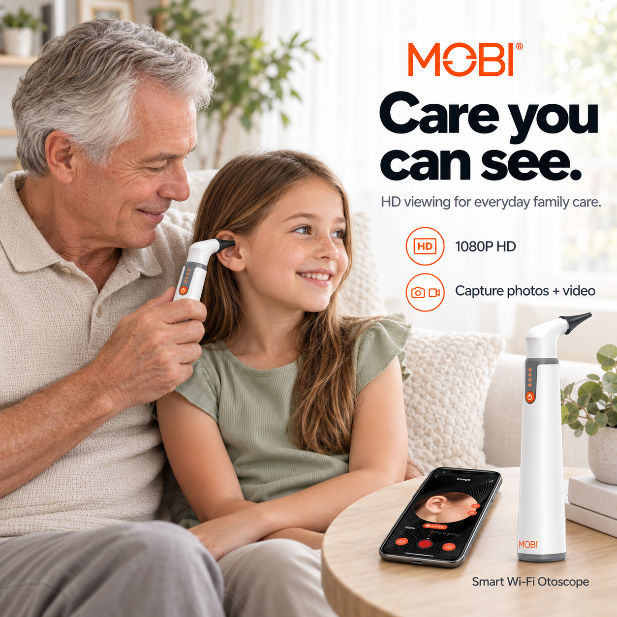 Smart Otoscope Jr. — Ear, Nose, Throat 1080P HD Camera feature 11