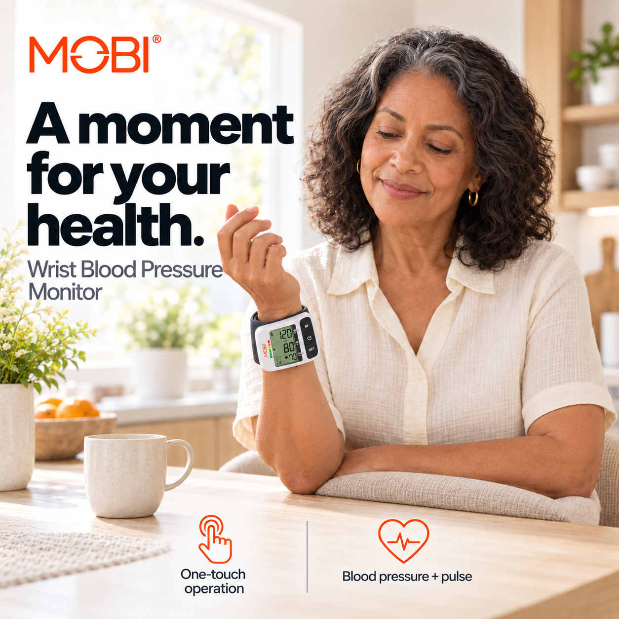 Wrist Blood Pressure Monitor with Large LCD & Auto Memory feature 21