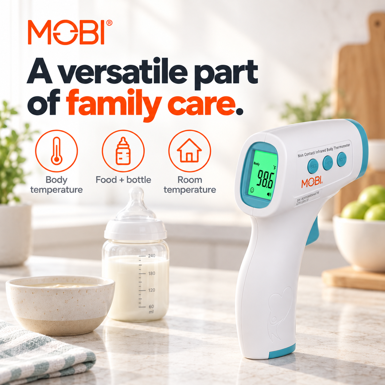 Digital Non-Contact Infrared Thermometer feature 7
