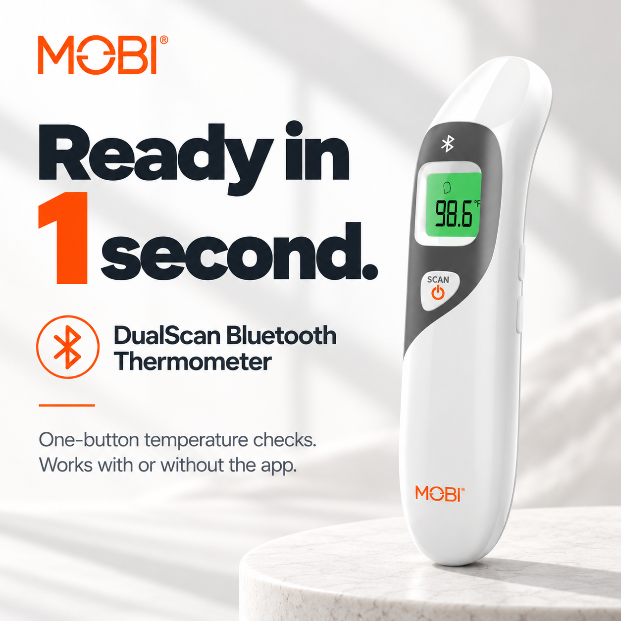 DualScan Bluetooth Thermometer feature 3