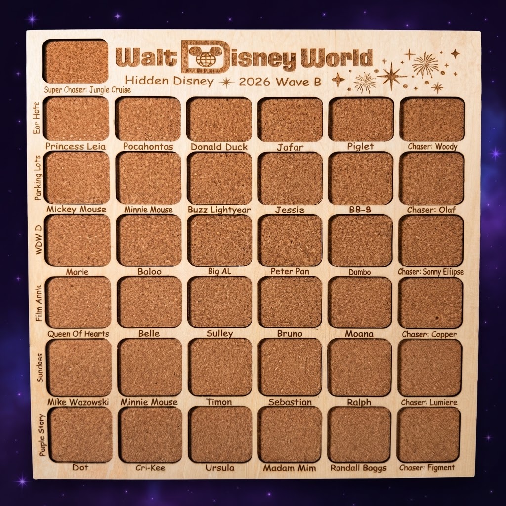 Walt Disney World Hidden Disney 2026 Wave B