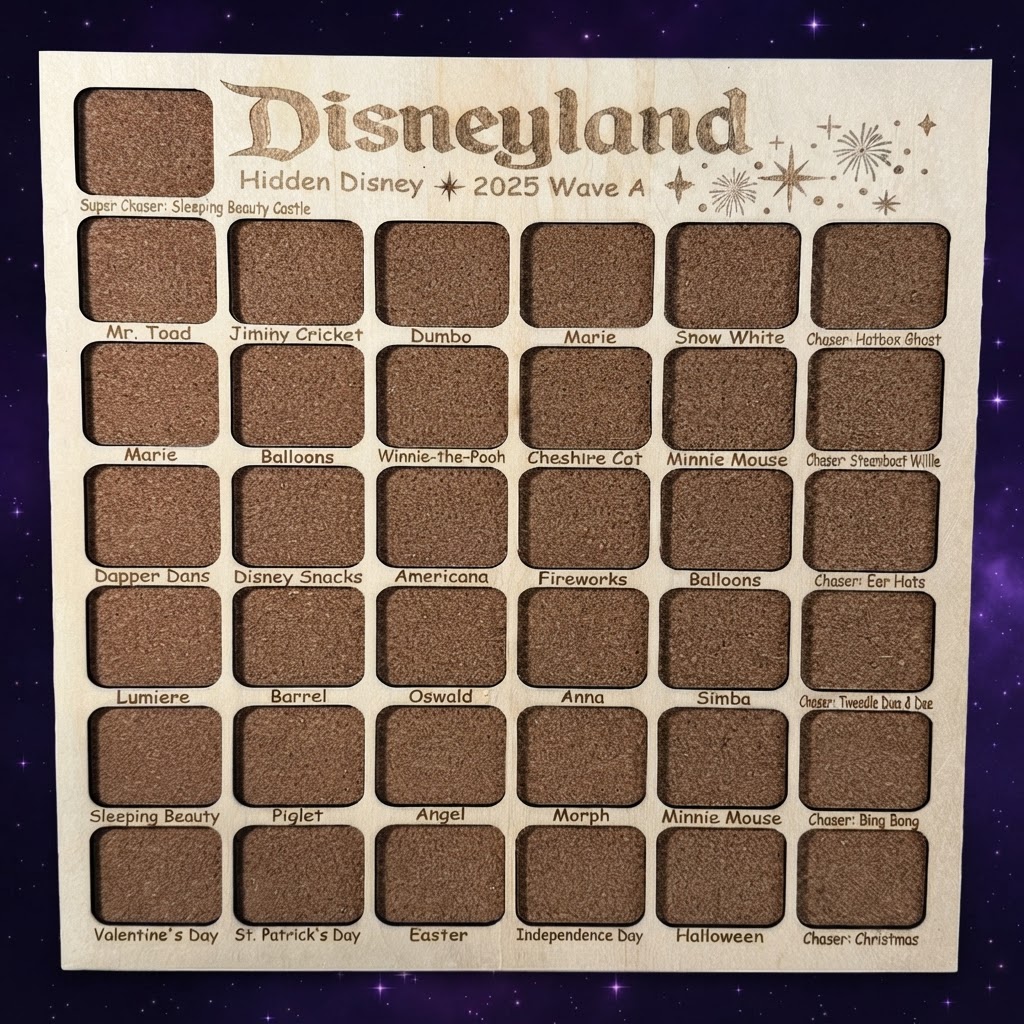 Disneyland Hidden Disney 2025 Wave A