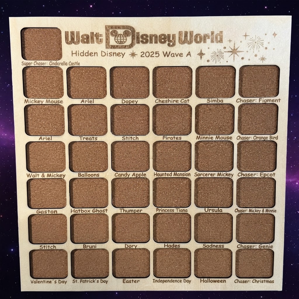 Walt Disney World Hidden Disney 2025 Wave A