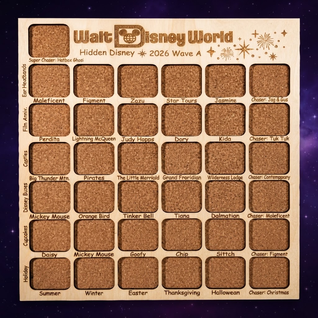 Walt Disney World Hidden Disney 2026 Wave A