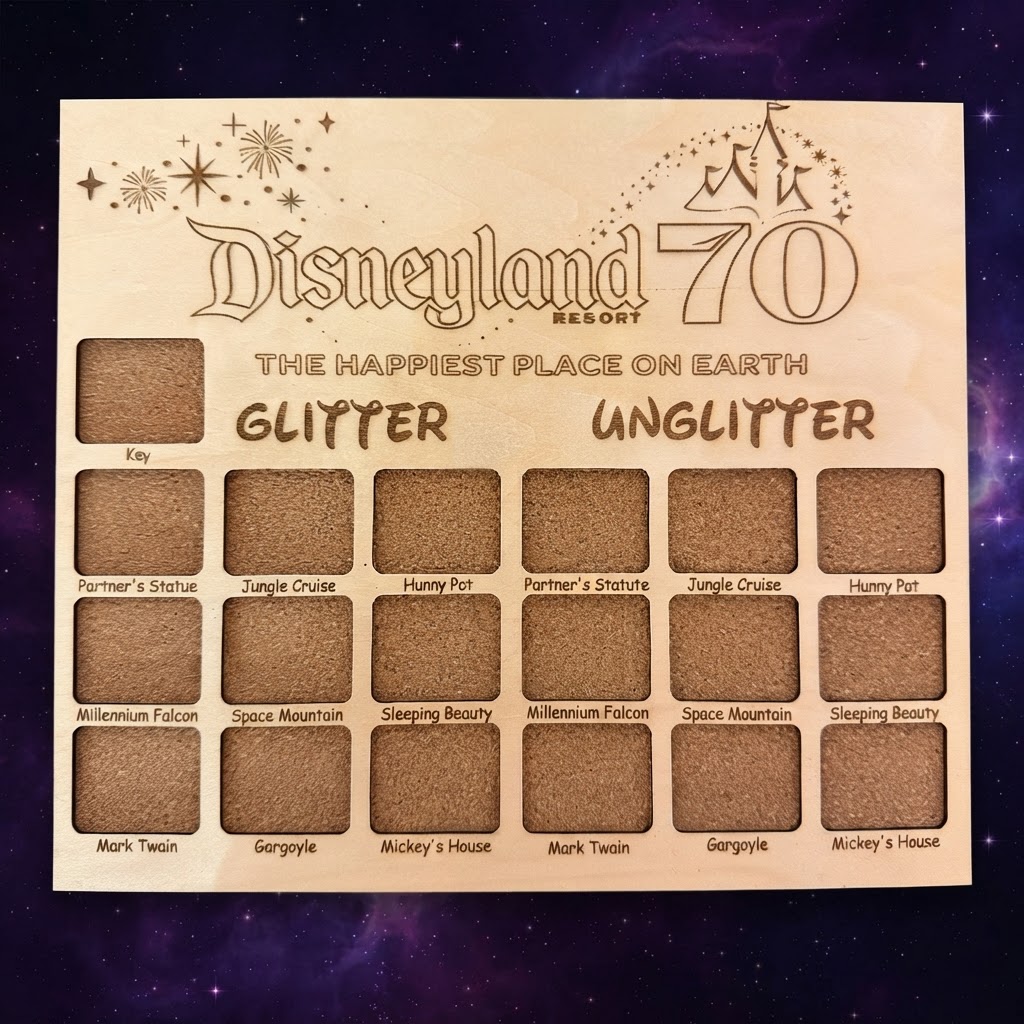 Disneyland 70th Mystery Keys