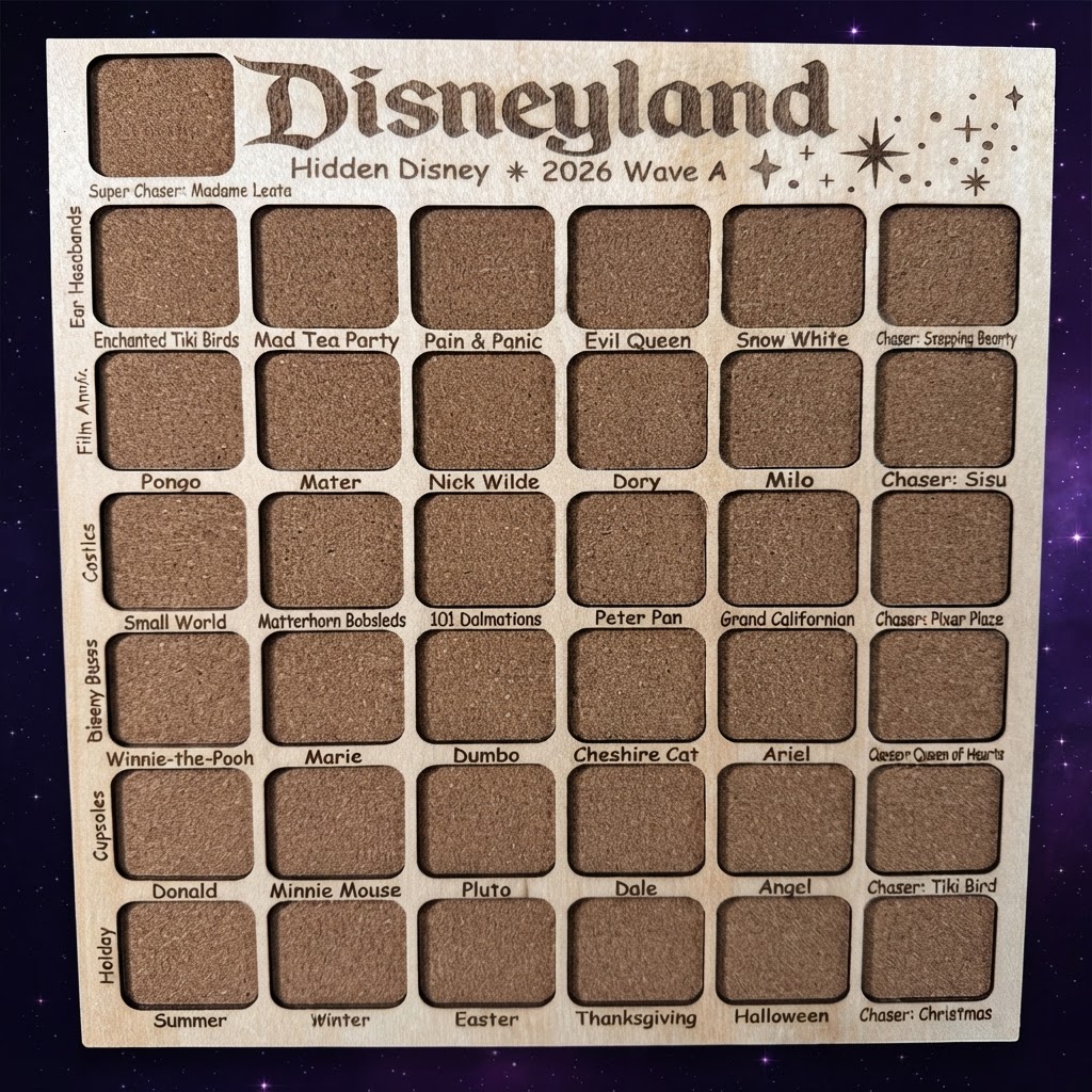 Disneyland Hidden Disney 2026 Wave A