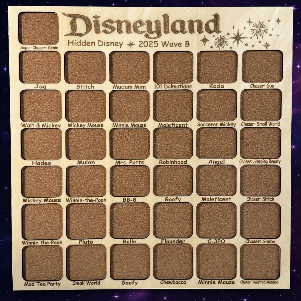 Disneyland Hidden Disney 2025 Wave B