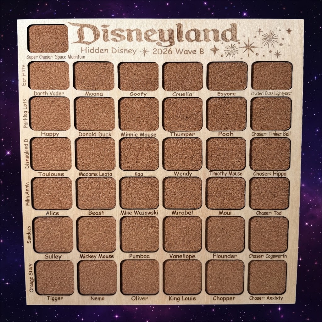 Disneyland Hidden Disney 2026 Wave B
