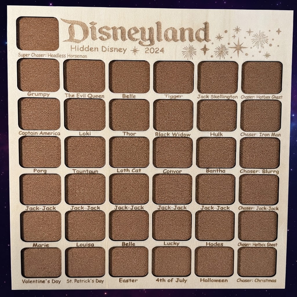 Disneyland Hidden Disney 2024