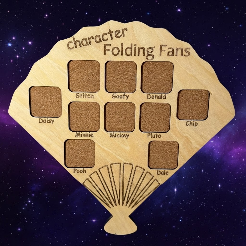 Character Folding Fans