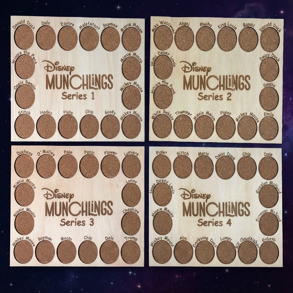 Disney Munchlings Series 1-4 Set