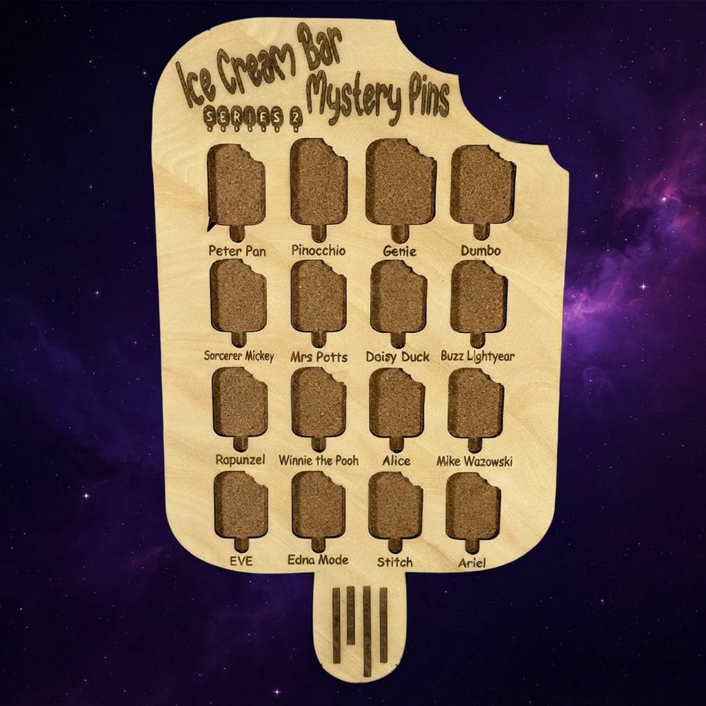 Ice Cream Bar Mystery Pins Series 2