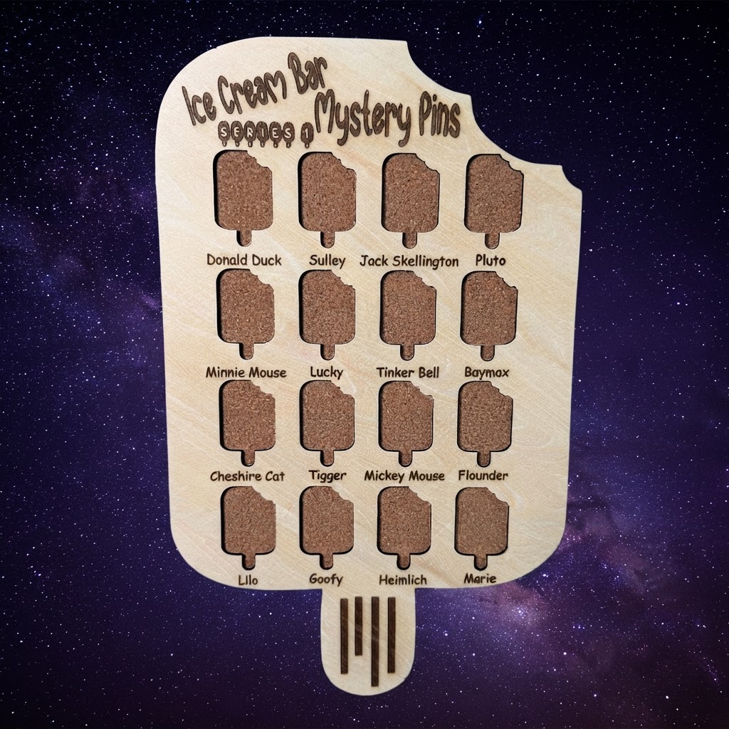 Ice Cream Bar Mystery Pins Series 1