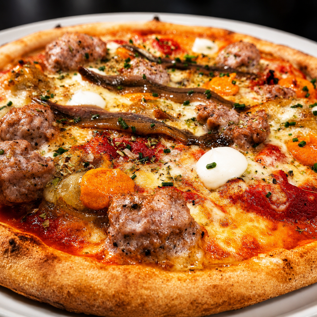 Pizzas artesanales