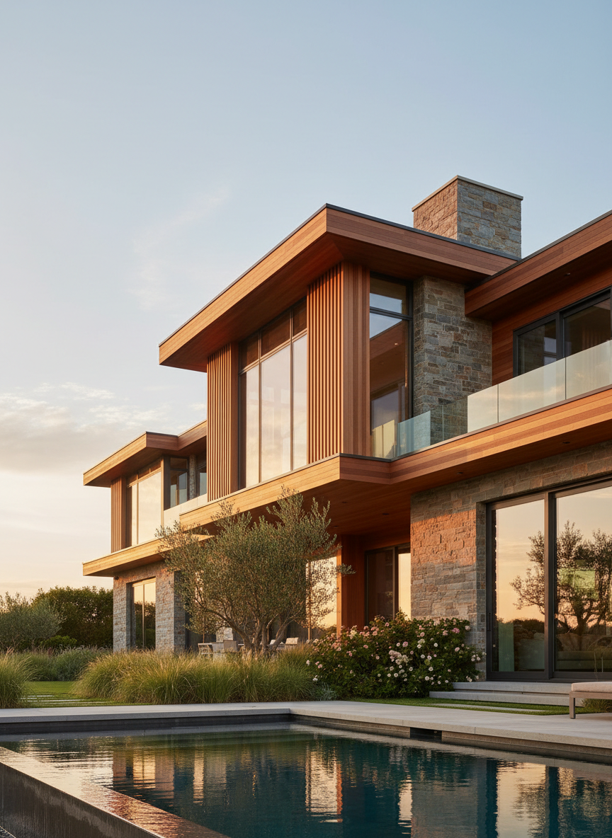 Luxury modern residential home
