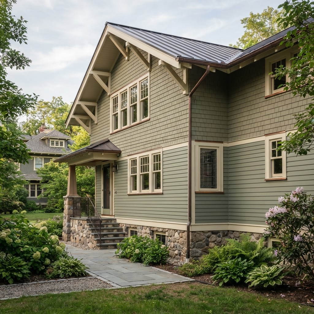 Craftsman Exterior Restoration — gallery photo 3 by 369 Builders