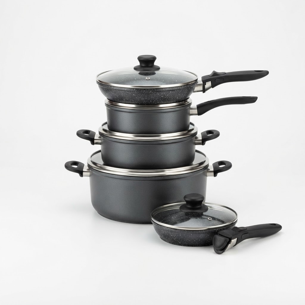 Berger Stone Rock Topfset 10-tlg.