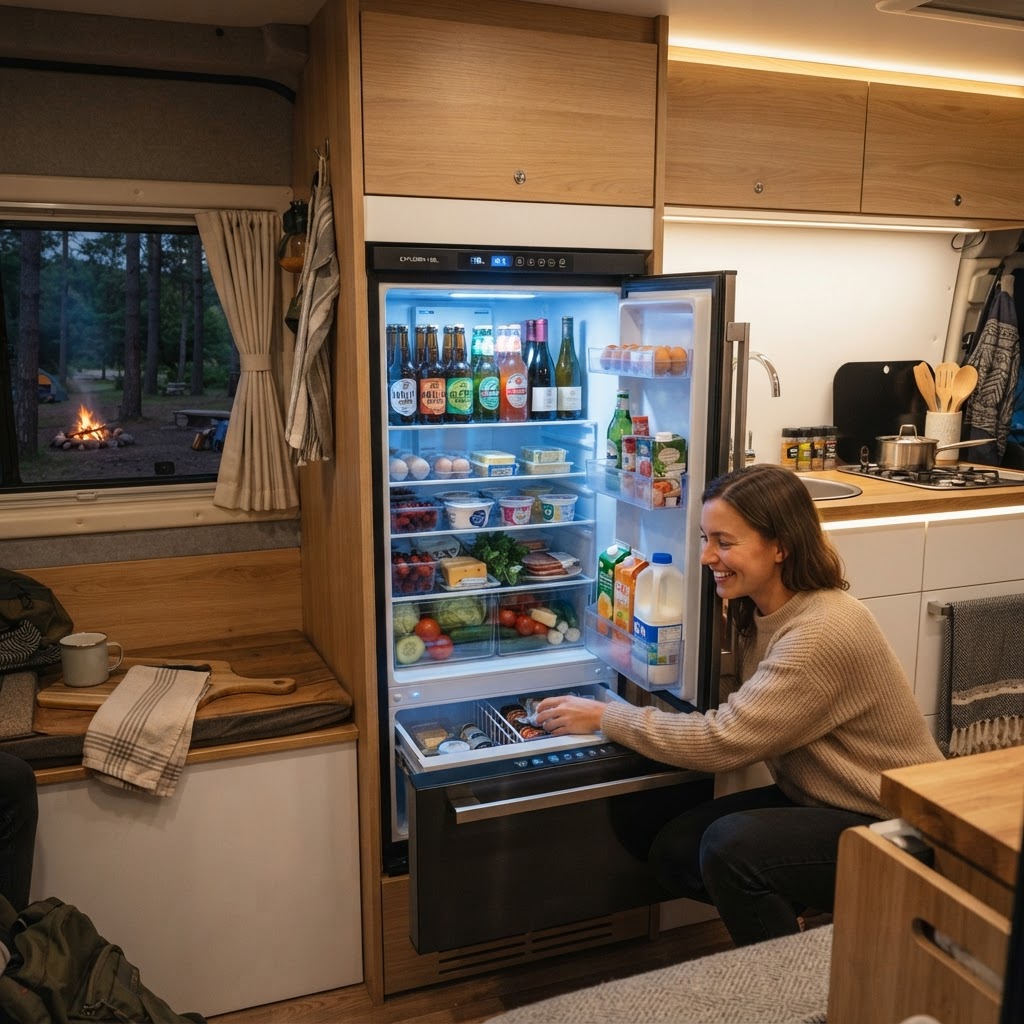 Thetford T2138 Kompressorkuehlschrank 138 Liter