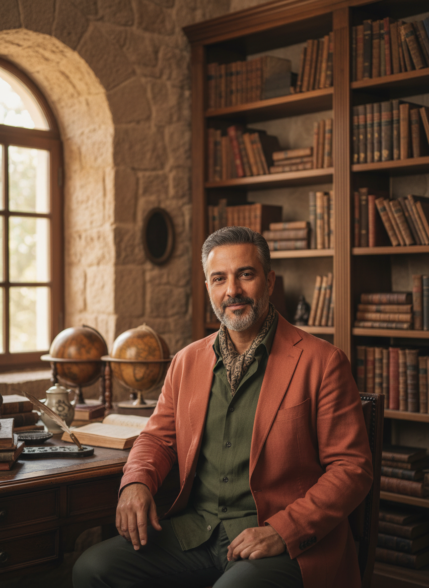 Portrait of Hisham Nabulsi