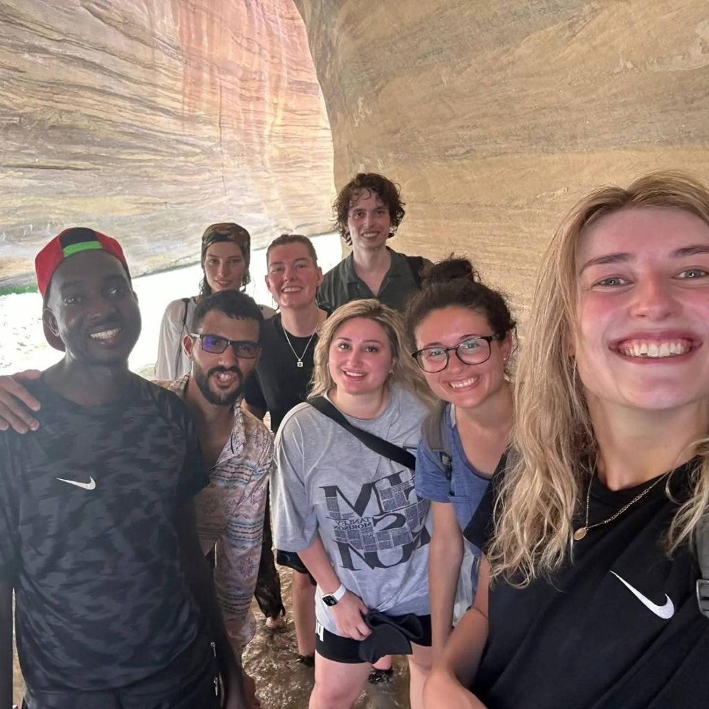 Group photo at the wadi