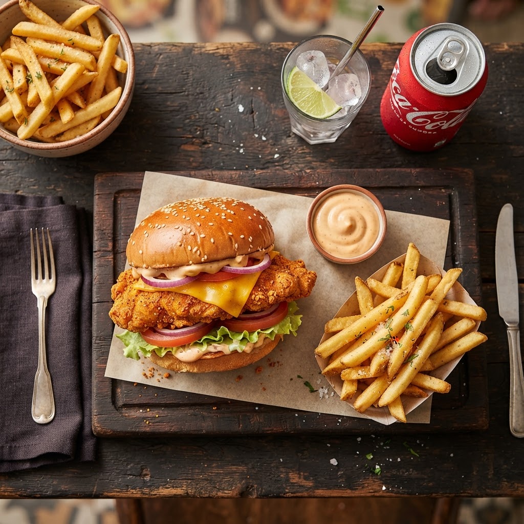Combo Burguer Chicken