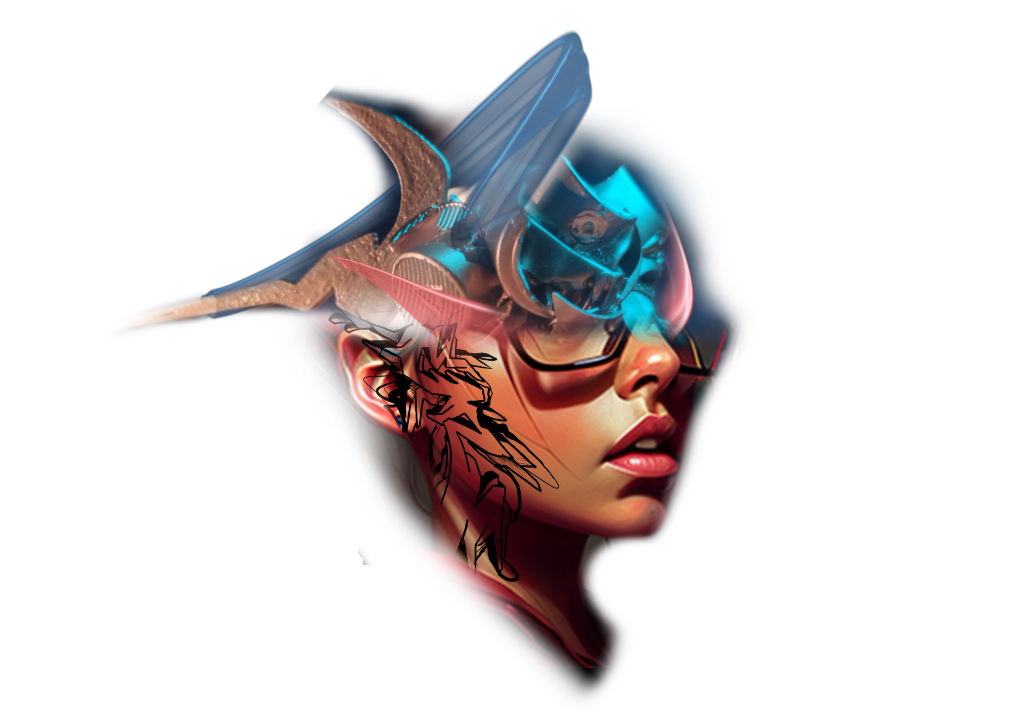 V01 Ink studio custom artwork