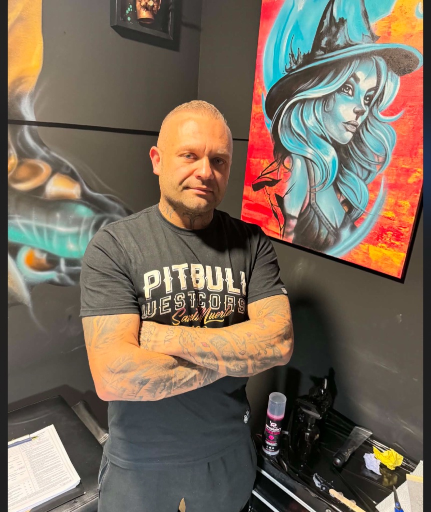 Kulo — guest tattoo artist at V01 Ink studio UK