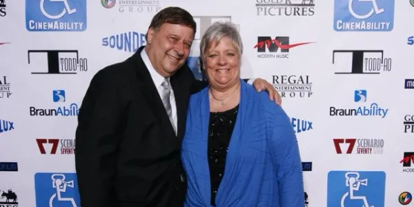 Jim and Donna Walchle at the CinemAbility premiere