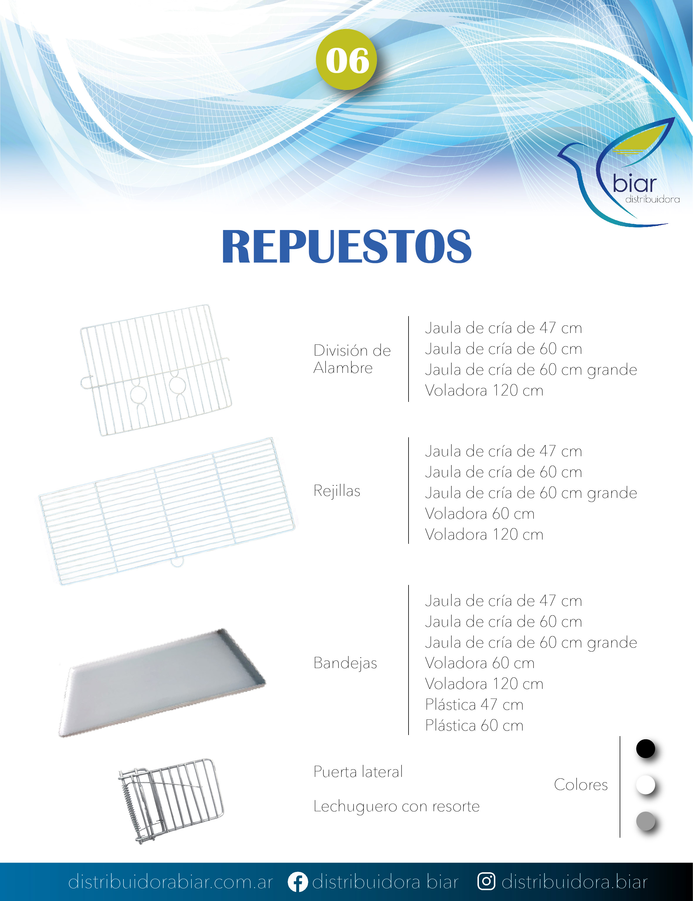 Rejillas - Jaula Cría 47