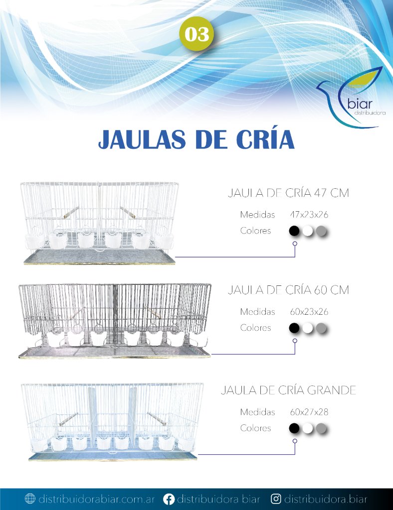 Jaula Cría 60 Grande