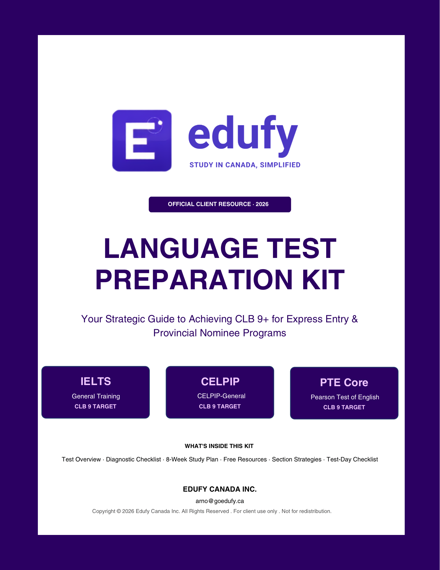 Language Test Preparation Kit preview