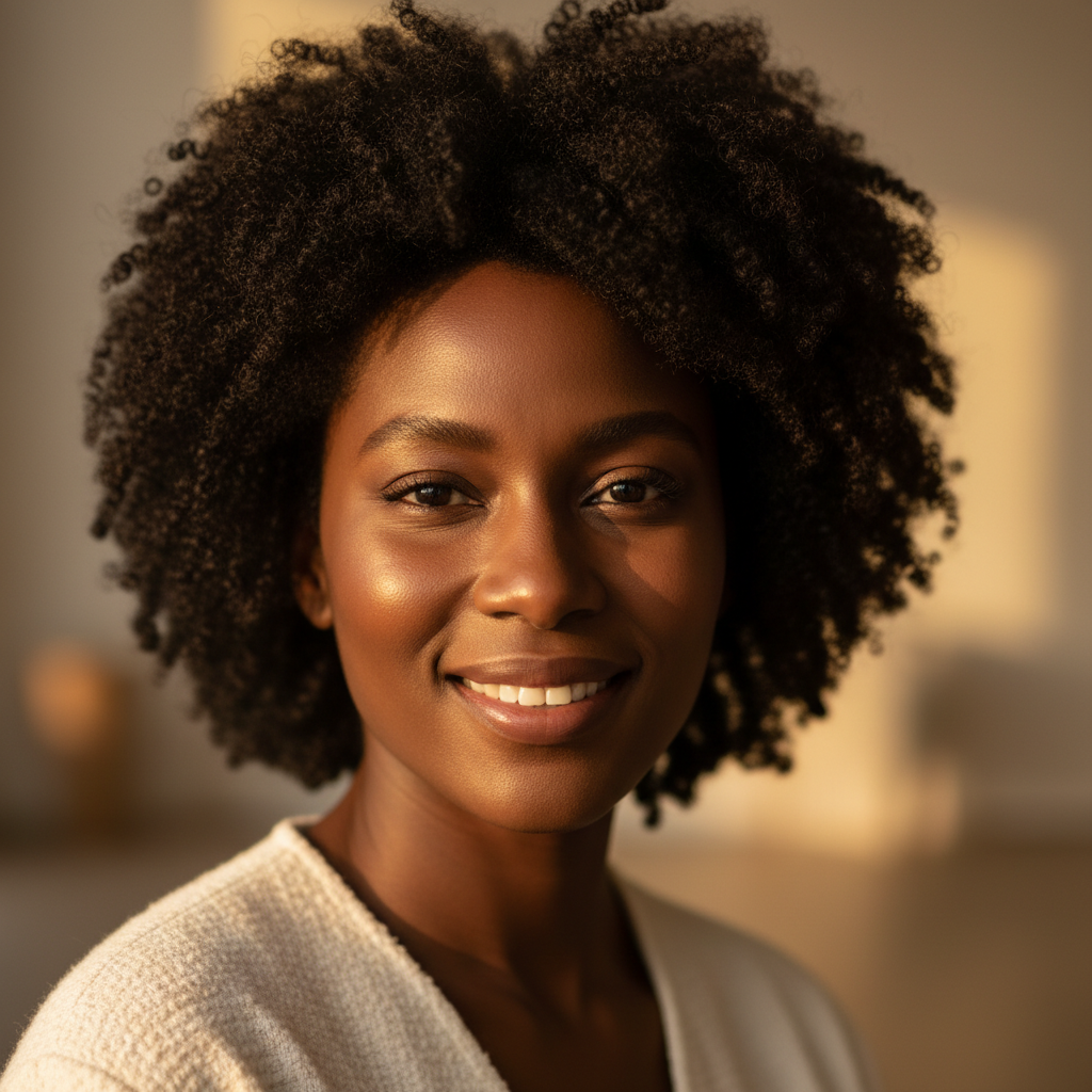 Podcast host portrait